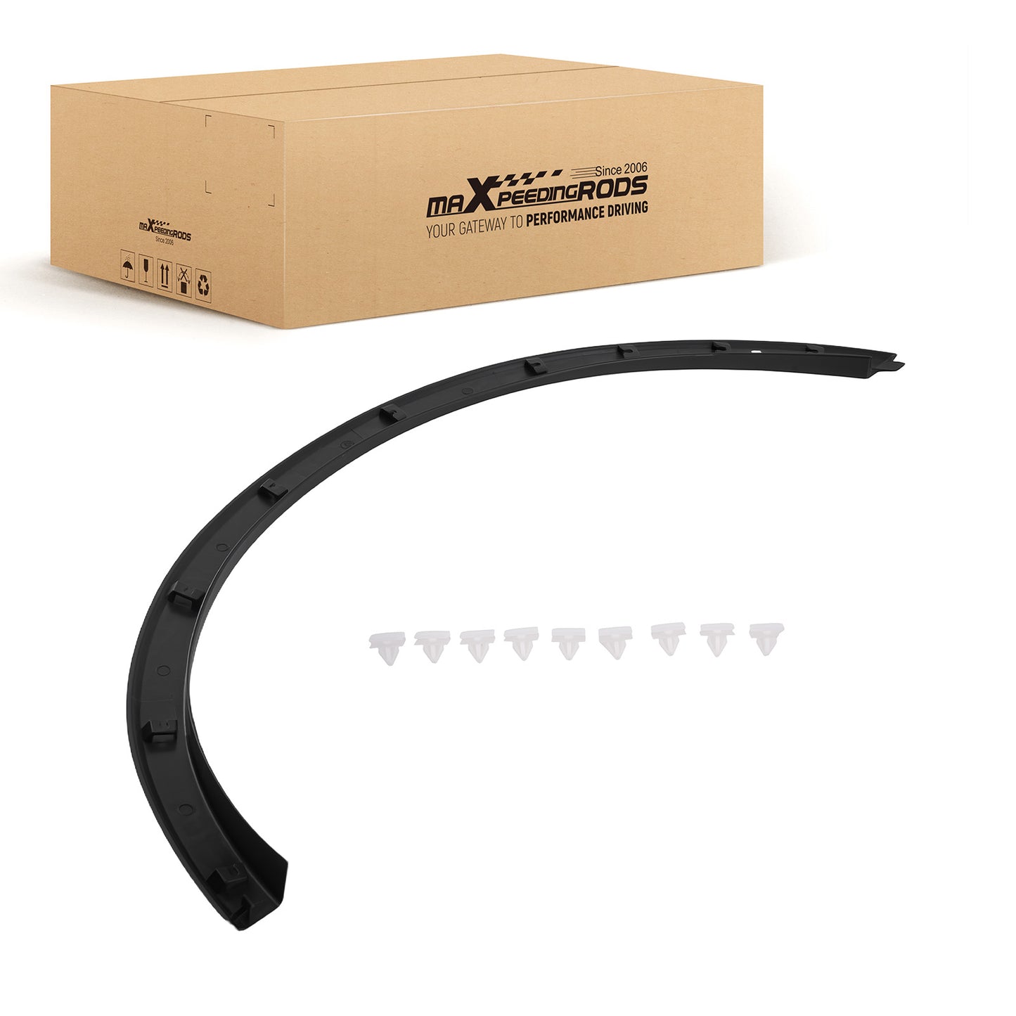 Black RH Front Fender Flare Trim compatible For Buick Encore 13-22 95275469 GM1291247