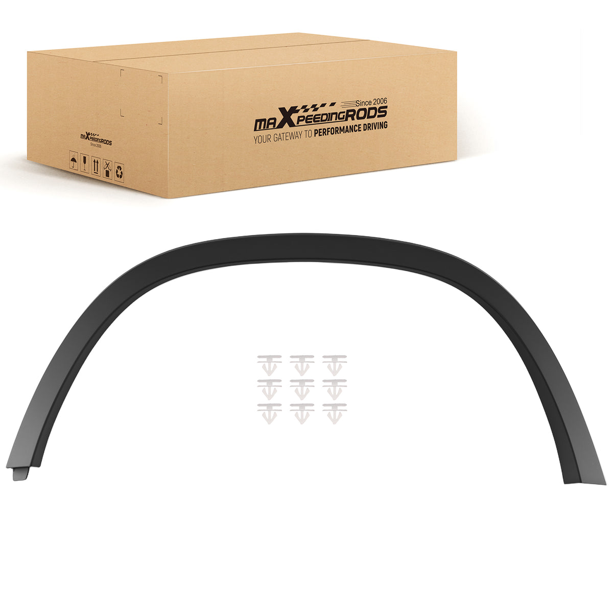 Fender Molding Trim Front Left compatible For Chevrolet Trax 17-22 42490924 Plastic