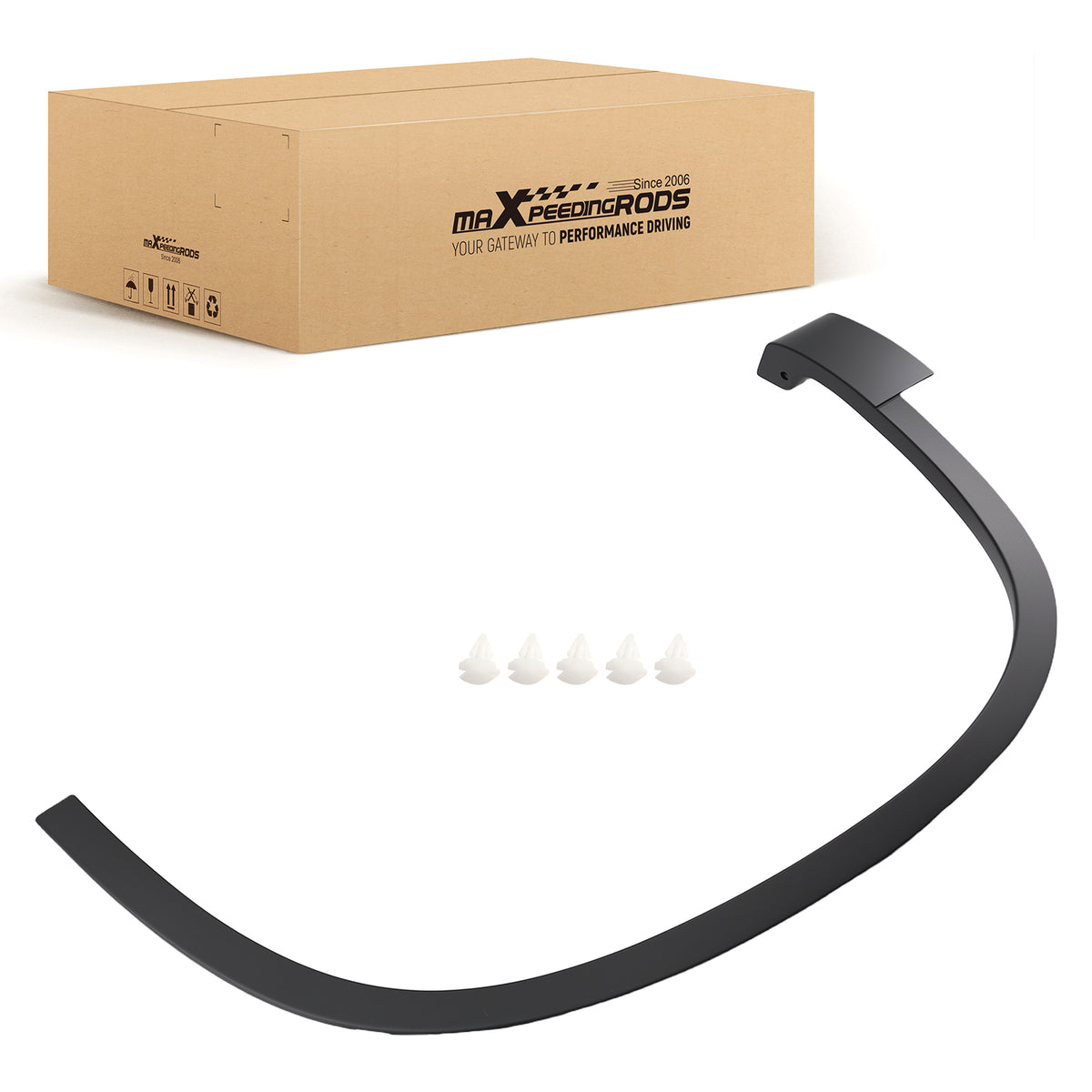 Fender Flare compatible For VW Tiguan Sport Wolfsburg 2017 VW1291106 Front Right Black