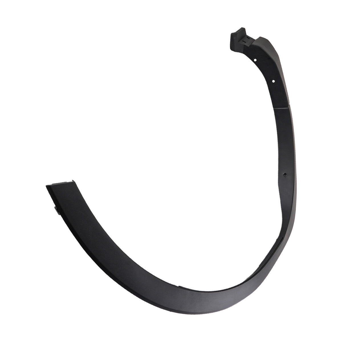 Black Front Fender Flare Trim compatible For Ford Explorer 16-19 FB5Z16038AB FO1291130