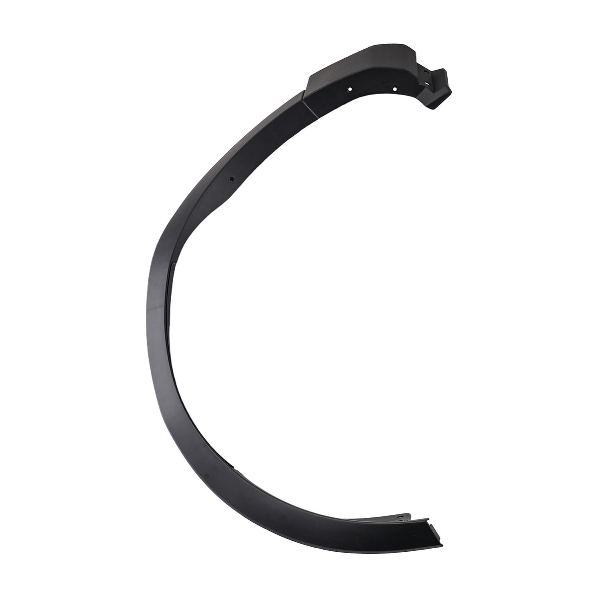 Black Front Fender Flare Trim compatible For Ford Explorer 16-19 FB5Z16038AB FO1291130