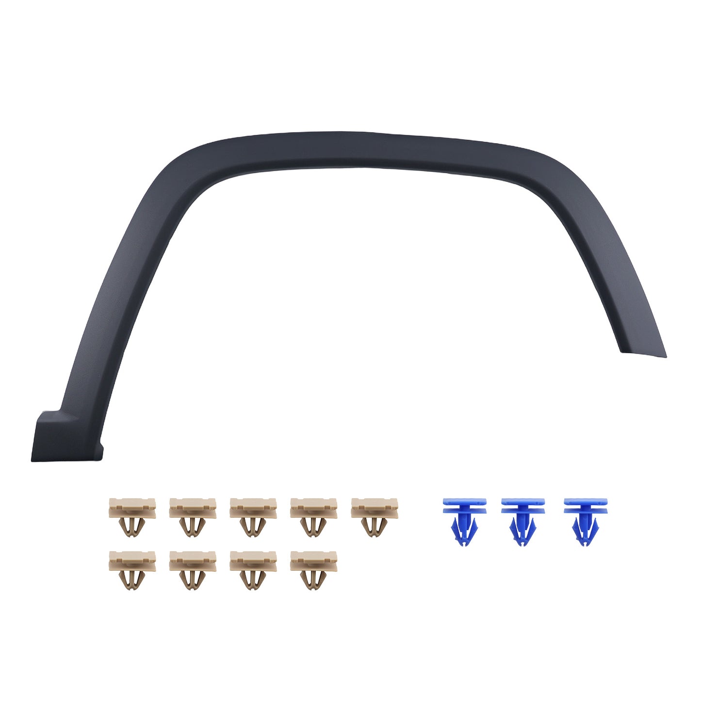 Fender Arch Flare Front Right compatible For Jeep Compass 2017-2022 5UP10RXFAB ABS