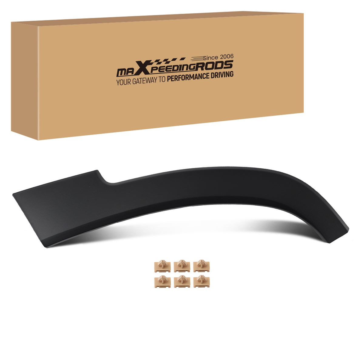 Fender Arch Molding Left Rear compatible For Jeep Cherokee 2014-2019 1UU89RXFAC