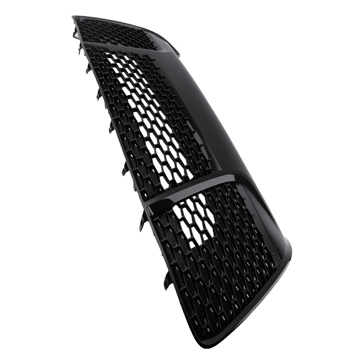 Black Bumper Grille compatible For Toyota Camry SE/XSE 2015-2017 TO1036156 Front Lower