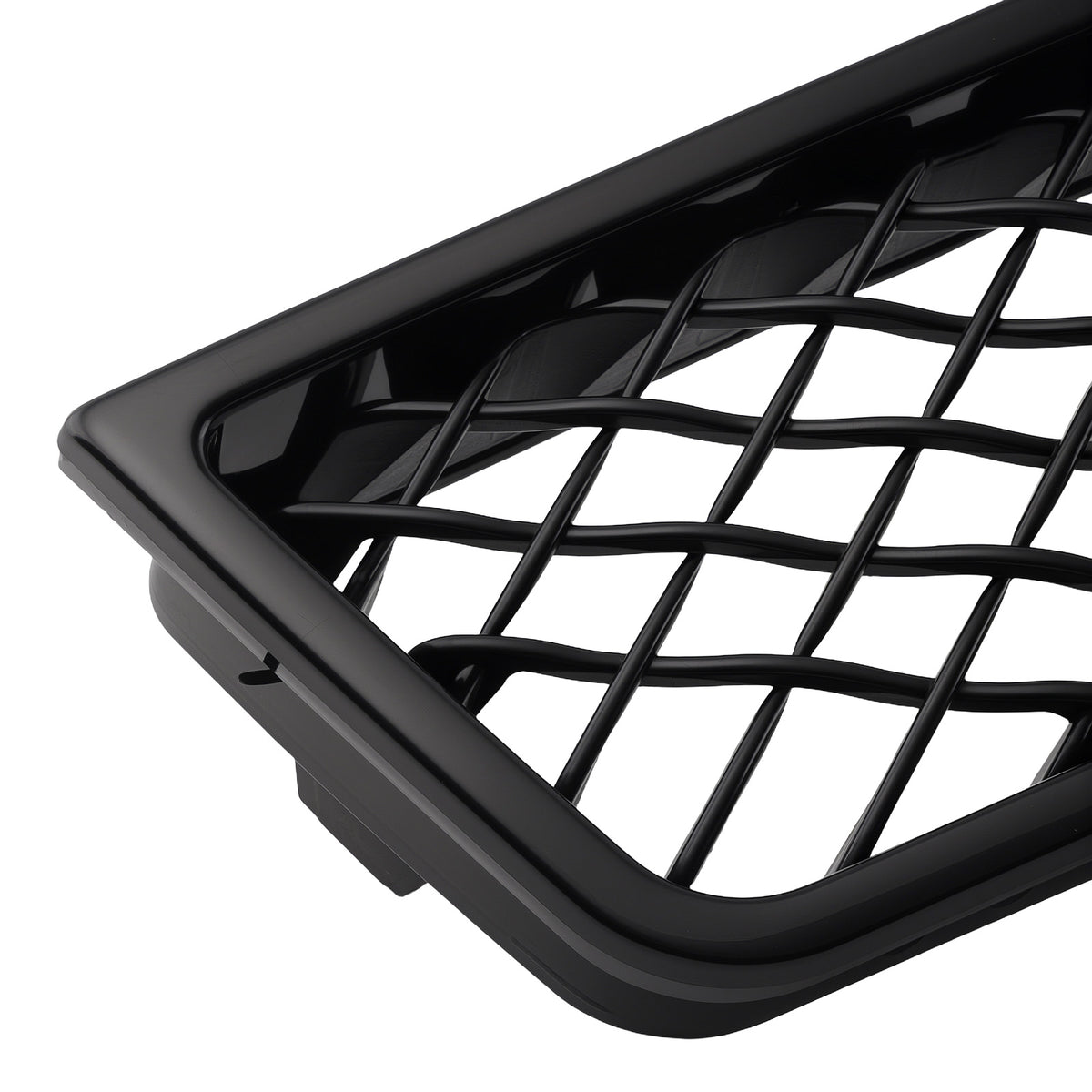 Black Front Grille Set compatible For Chevy Avalanche compatible For Tahoe Suburban 2007-2014 15946154