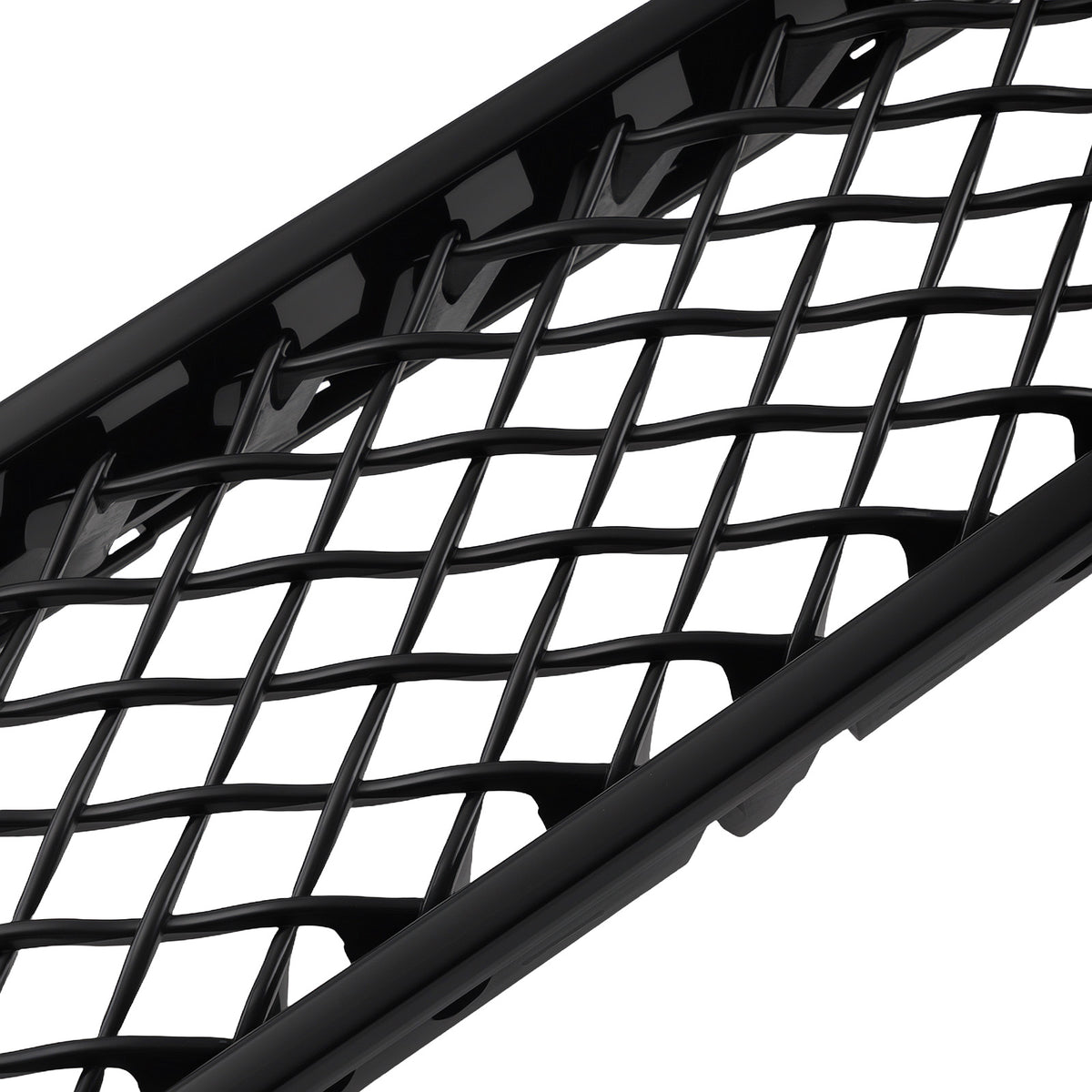 Black Front Grille Set compatible For Chevy Avalanche compatible For Tahoe Suburban 2007-2014 15946154