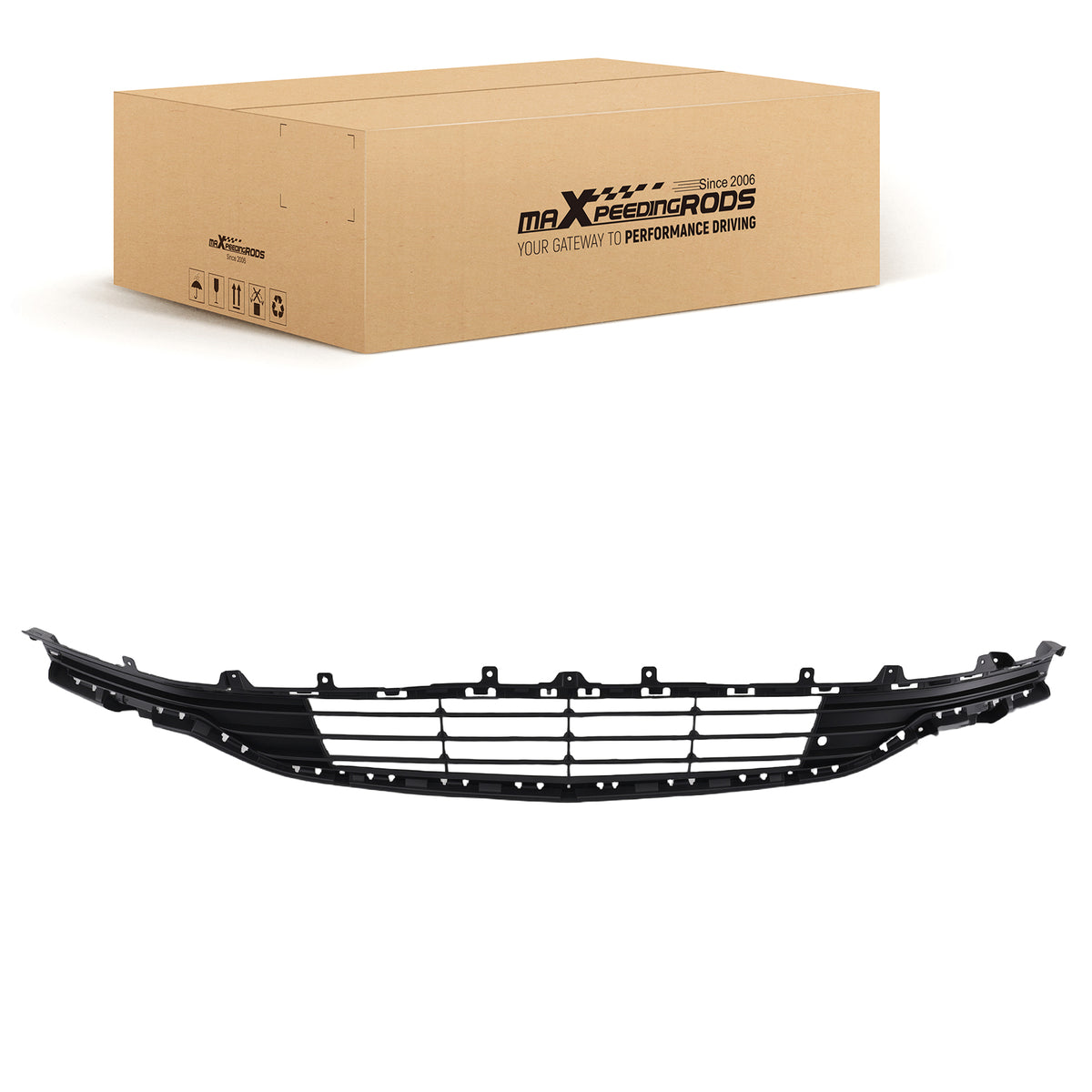 Aerodynamic Front Lower Grille compatible For Buick Encore 17-22 GM1036194 Black