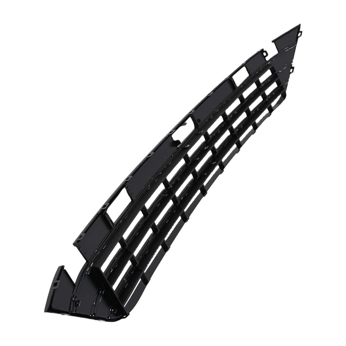 Black Chrome Front Lower Grille compatible For VW Touareg 2015-2017 7P6853671H PerFormance