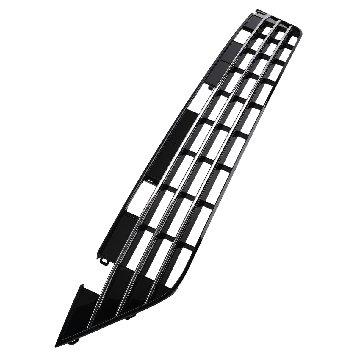Black Chrome Front Lower Grille compatible For VW Touareg 2015-2017 7P6853671H PerFormance