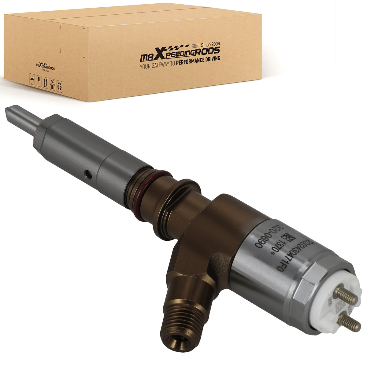 Steel Fuel Injector compatible For CAT C6.4 320-0690 326-4700 3264756 Direct Fit Diesel