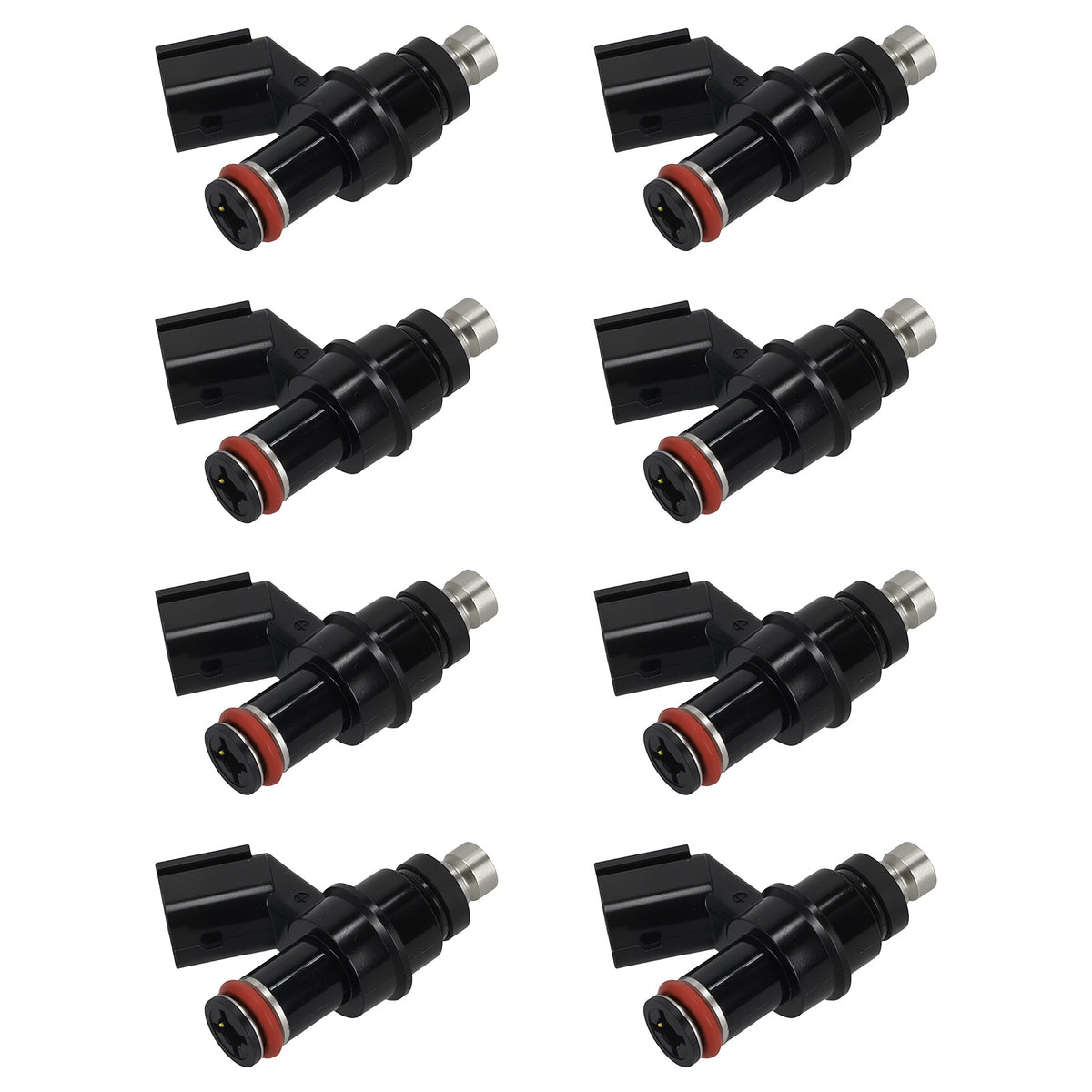 8X Fuel Injectors Set compatible For Suzuki Hayabusa GSXR1000 2007 2008 K7 15710-21H00