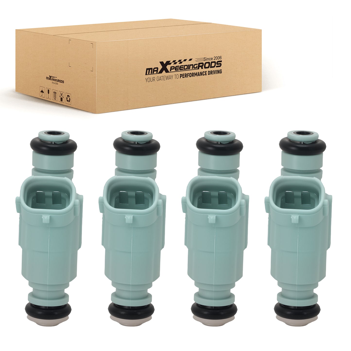 4PCS Fuel Injector compatible For Hyundai Elantra 2.0L 2006-2008 FJ1012 842-12345