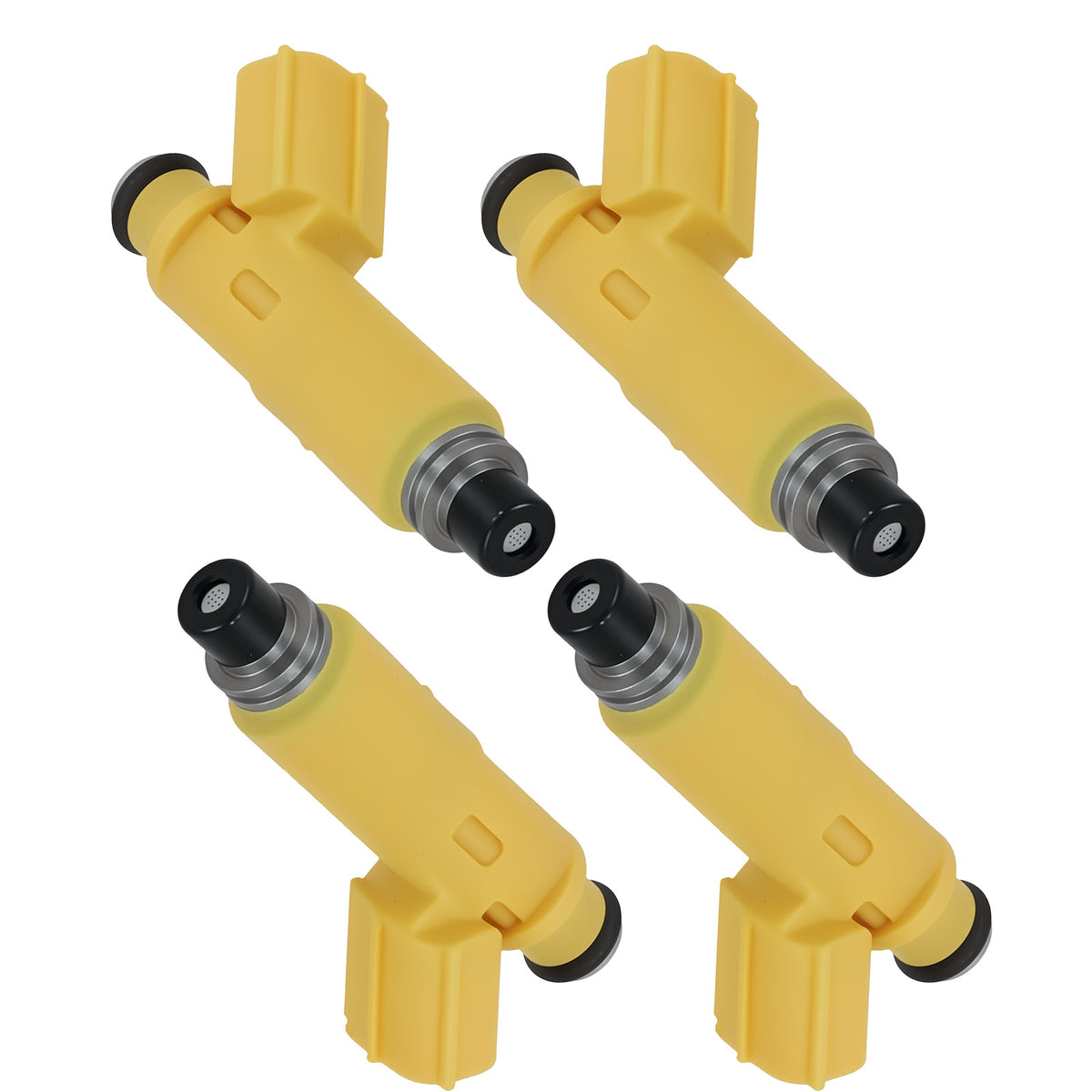 4Pcs Fuel Injectors Set compatible For Toyota RAV4 2.0L 2001-2003 23250-28050 12 Hole