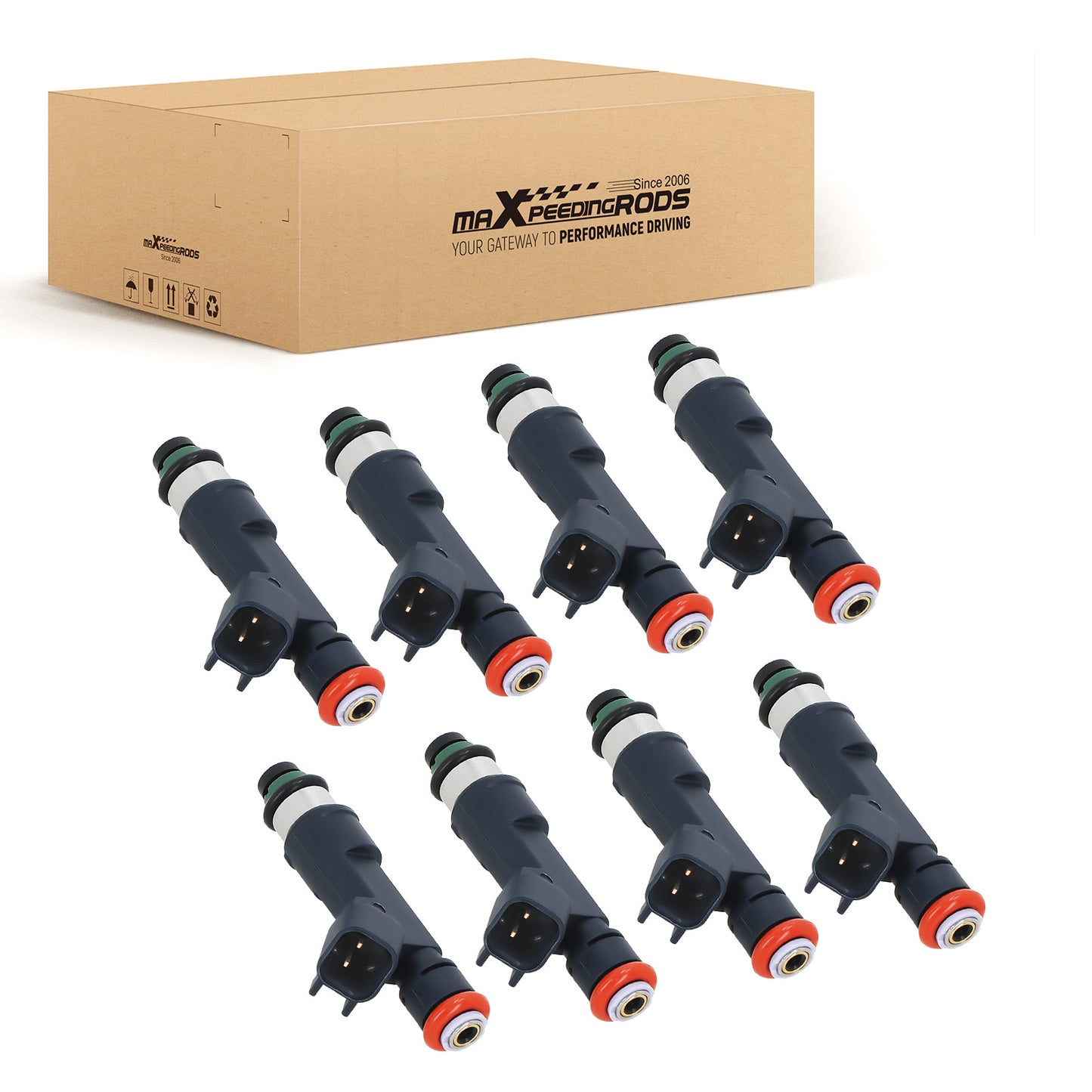 8PCS Fuel Injector compatible For Ford F-150 F-250 6.2L V8 2010-2014 AL3Z9F593B
