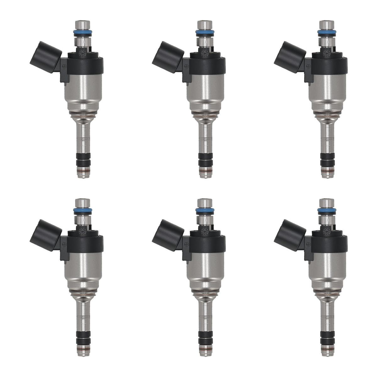 6PCS Fuel Injector compatible For Hyundai Azera/Santa Fe 3.3L 2014-2019 35310-3C560