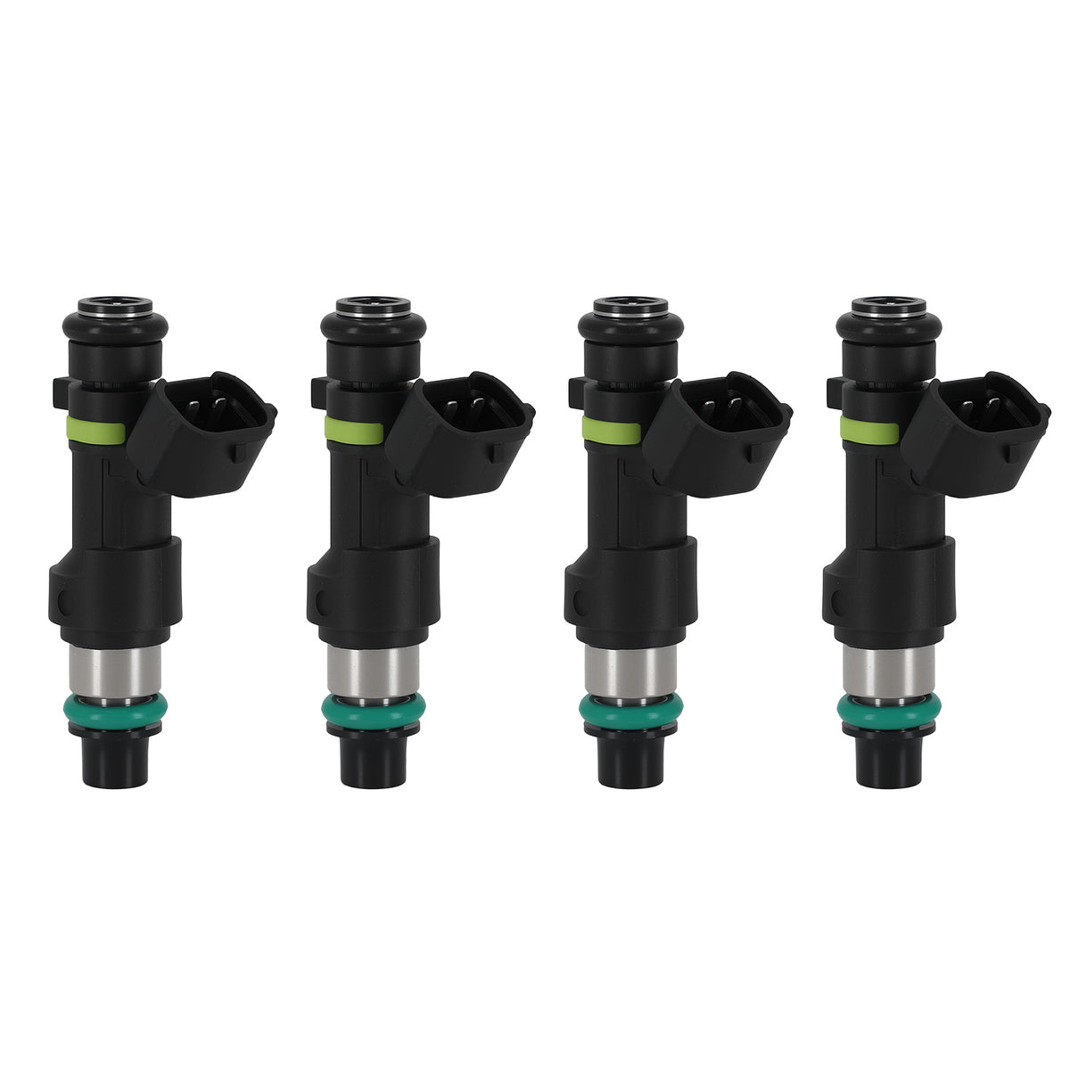 4 Fuel Injectors compatible For Nissan Versa Cube Sentra NV200 Tiida 1.8L 07-18 16600-EN200