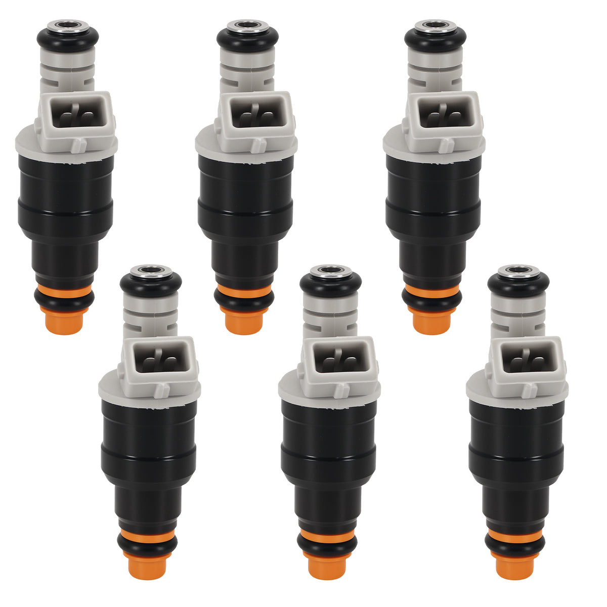 6 Fuel Injectors compatible For Ford F-150 compatible For Ranger Mustang 3.0L 3.8L 4.9L 1986-01 0280150710