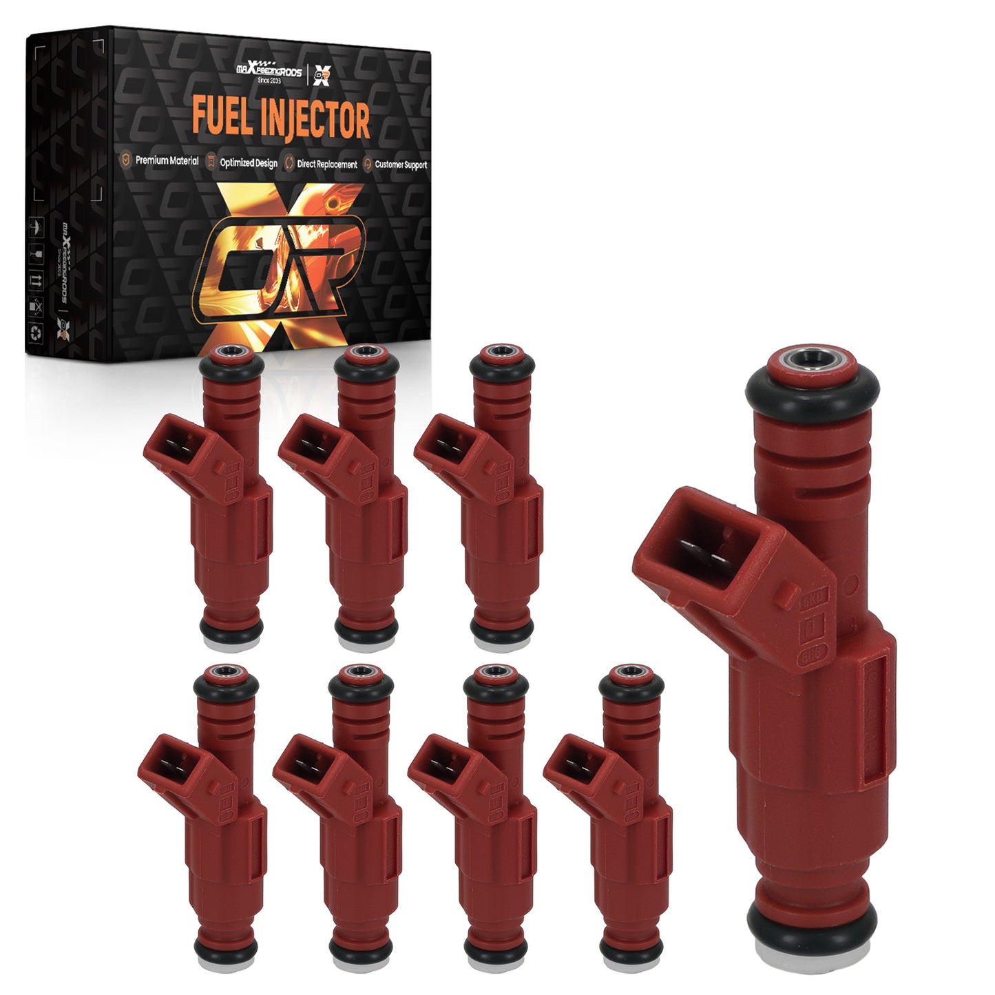 8pcs Fuel Injector compatible For Ford E-350 Econoline 5.4L V8 1997-2000 0280150945