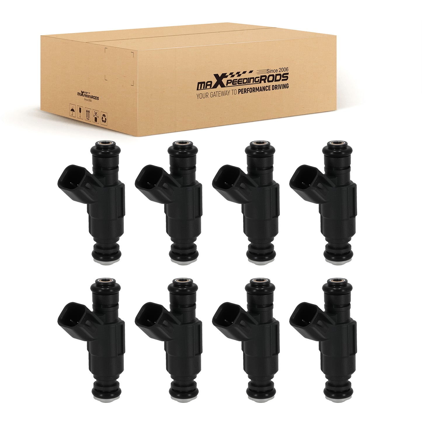 4-Hole Fuel Injectors Assembly compatible For Dodge RAM 1500 2500 3500 5.7L FJ482
