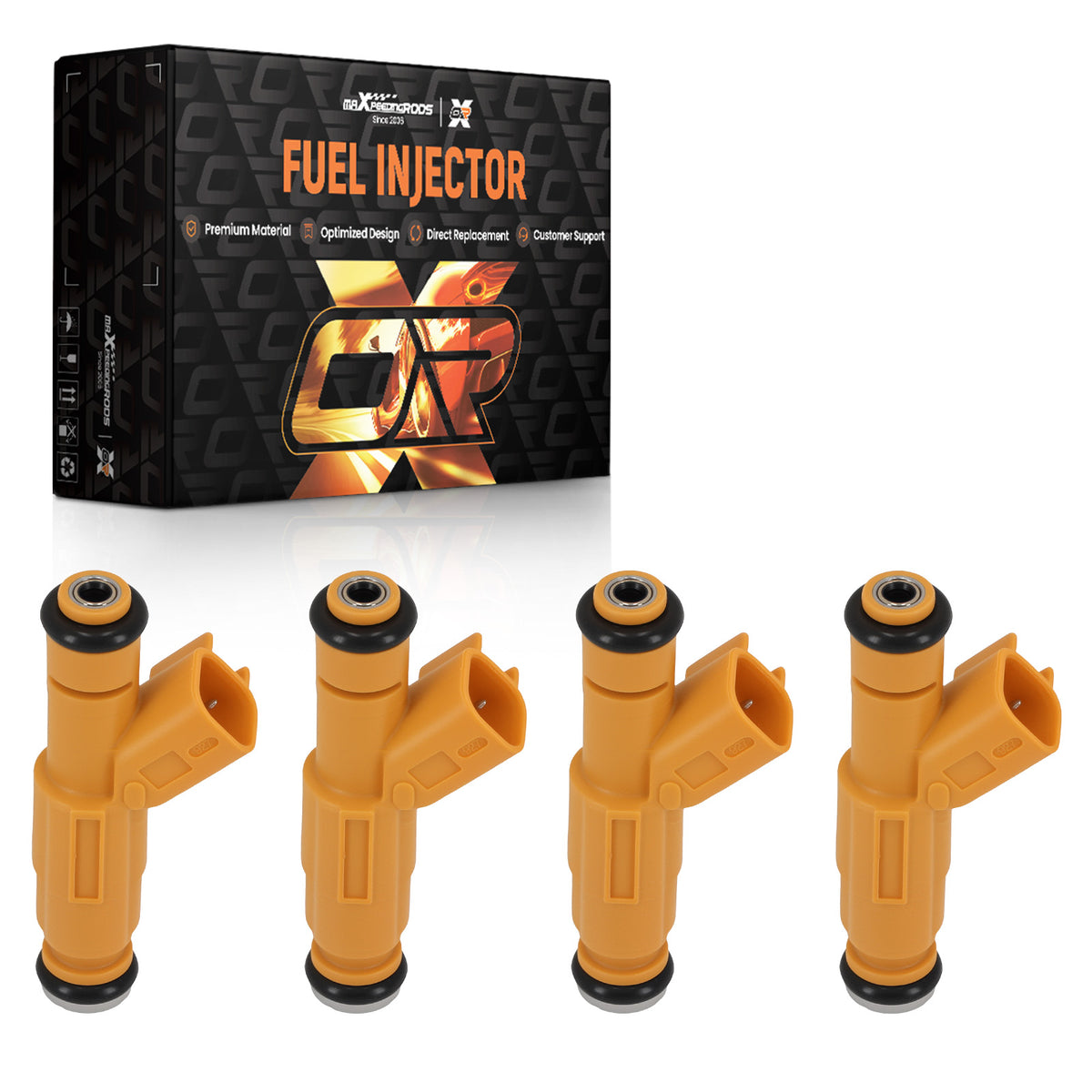 4Pcs Fuel Injectors compatible For Ford Crown Victoria 4.6L V8 1999-2000 0280155857