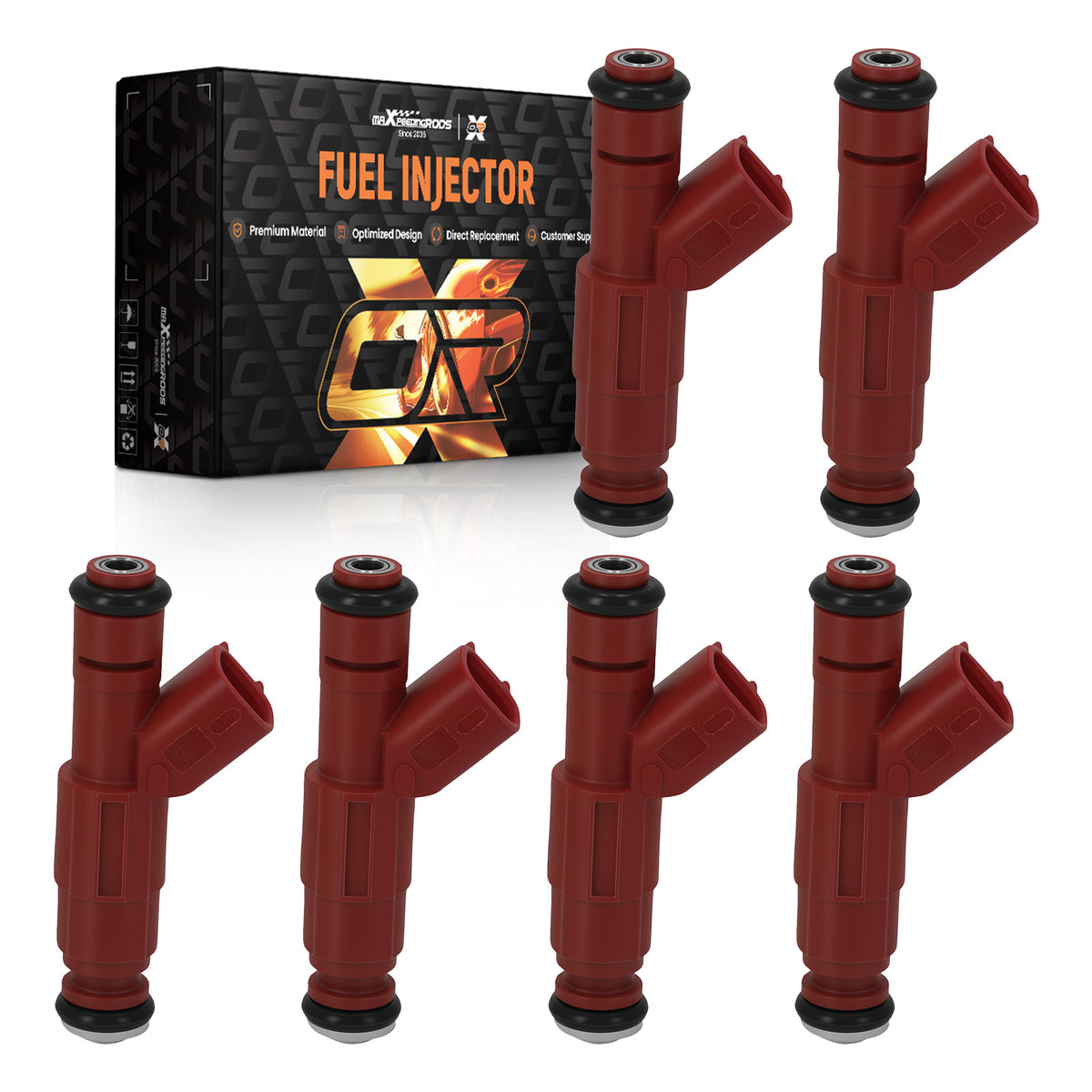12 Hole Fuel Injector compatible For Jeep Cherokee 4.0L 1999-2001 3S4Z9F593AA