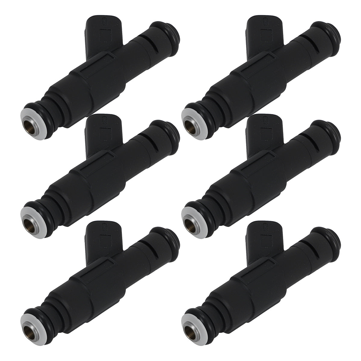 6Pcs Gas Fuel Injectors compatible For Chevrolet Equinox 05-09 compatible For Pontiac Torrent 06-09 3.4L
