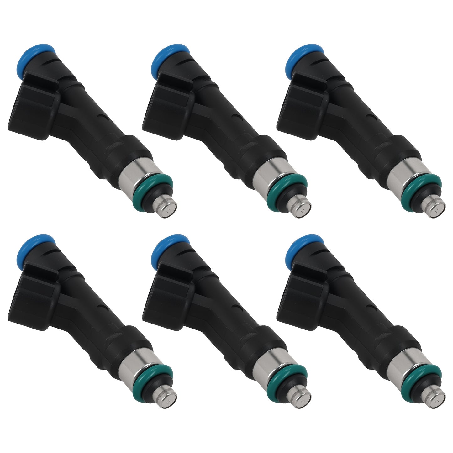 6x Fuel Injectors compatible For Jeep Liberty compatible For Dodge Dakota compatible For Mitsubishi 3.7L 0280158020