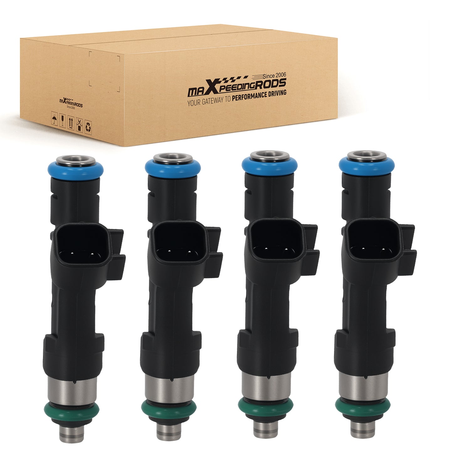 4PCS Fuel Injector compatible For Ford Escape 2.5L 2009-2020  FJ999 Direct Replacement