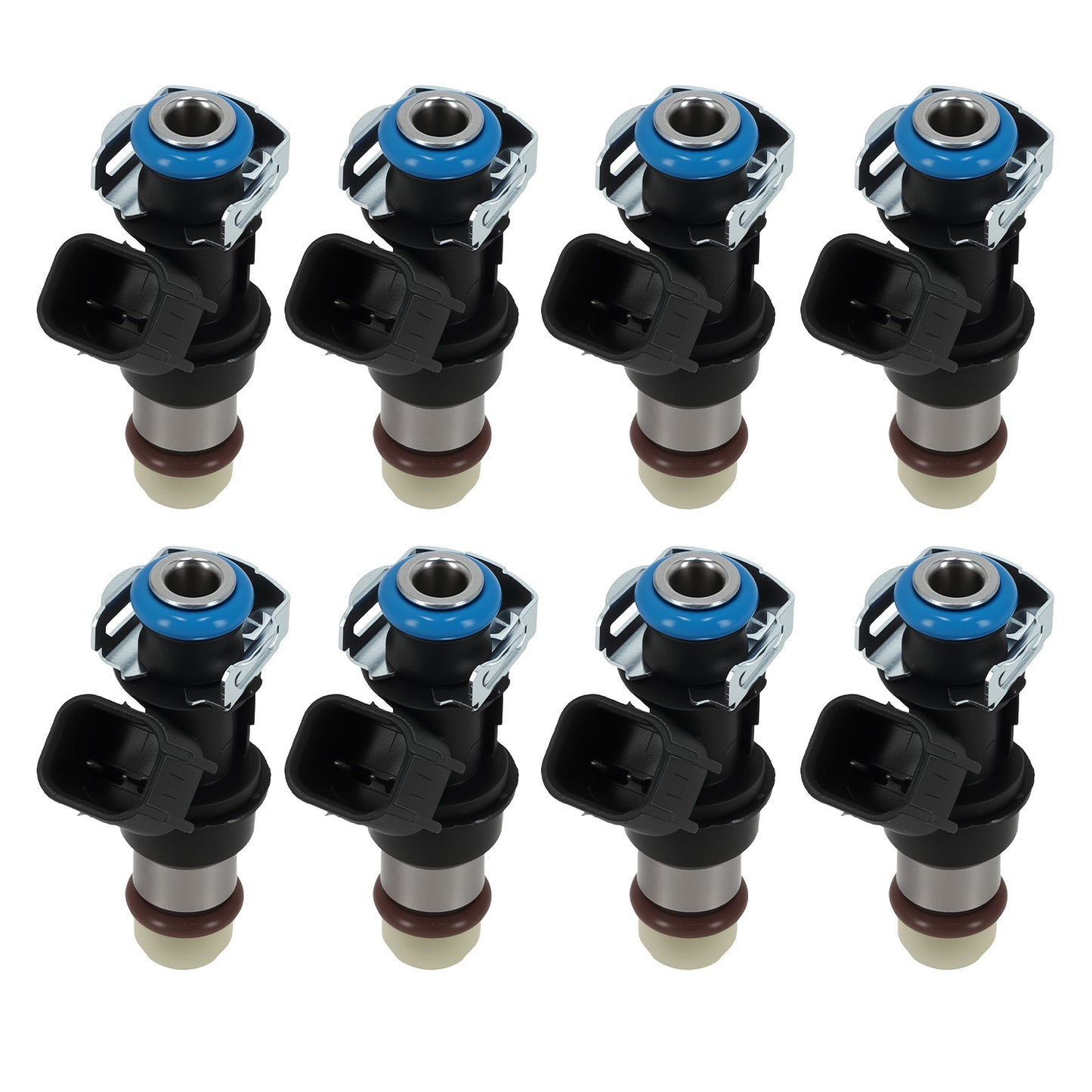 8 Fuel Injectors compatible For Chevrolet Silverado GMC Sierra 5.3L 6.0L 2007-2009 12580681