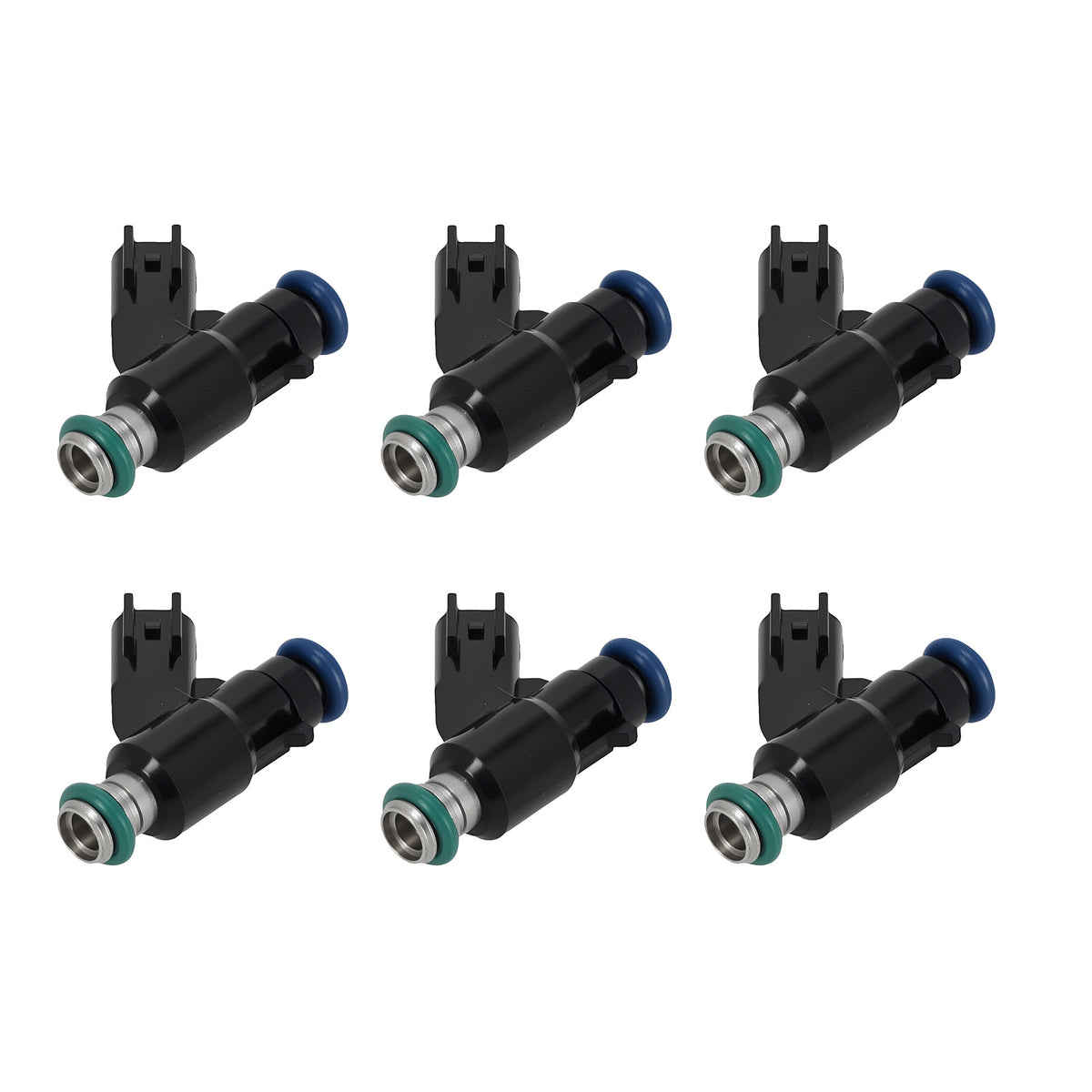 6Pcs Fuel Injectors compatible For Chevy Impala compatible For Malibu Pontiac Buick 3.5L 3.9L V6 2006-2010