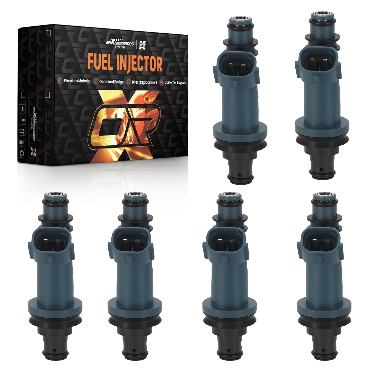 6x Fuel Injector compatible For Toyota Solara compatible For Camry Sienna 3.0L 1997-2004 23250-0A010