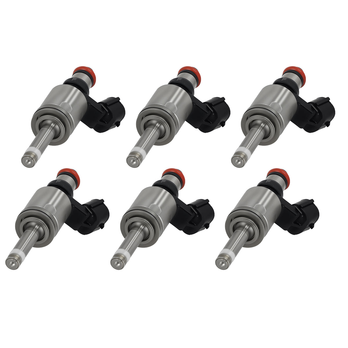 6PCS Fuel Injector compatible For Ford Edge F-150 Fusion 2.7L 3.5L 2015-2019 FT4Z9F593A