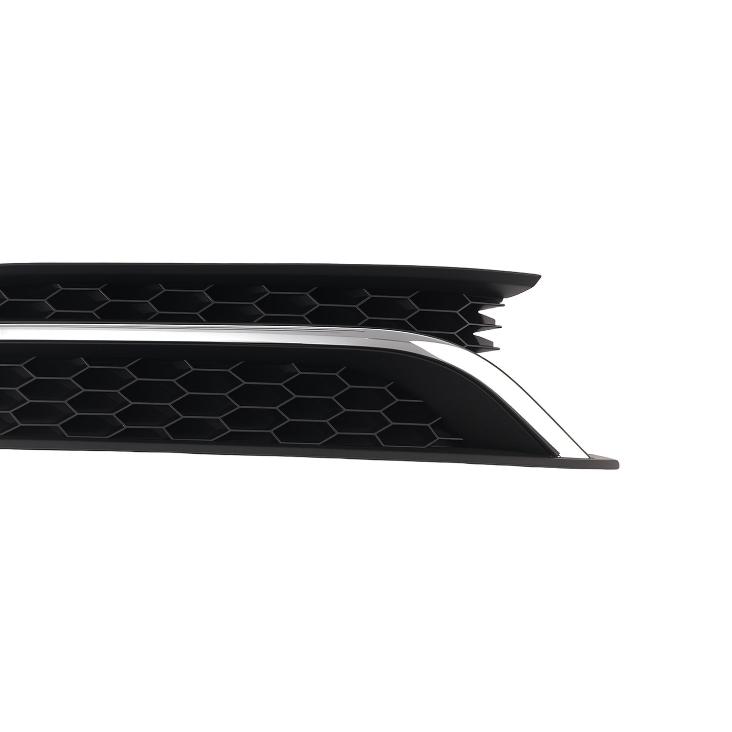Front Bumper Fog Lamp Grille Chrome compatible For Volkswagen Passat 2012-2015 561853666C