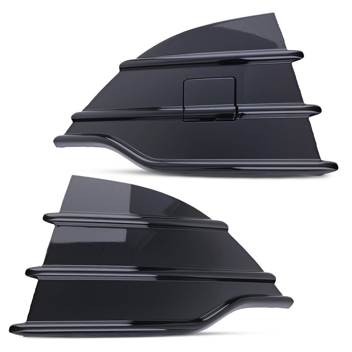 Pair Front Bumper Fog Lamp Grille Trim compatible For Ford Escape SE Plus 2013 CJ5Z17E810BA