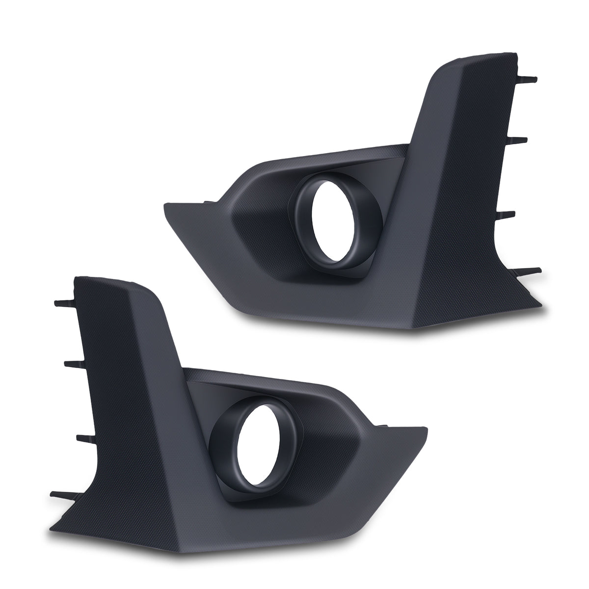 Pair Front Bumper Fog Grille Bezel compatible For Subaru Crosstrek Sport Limited 2021-2023