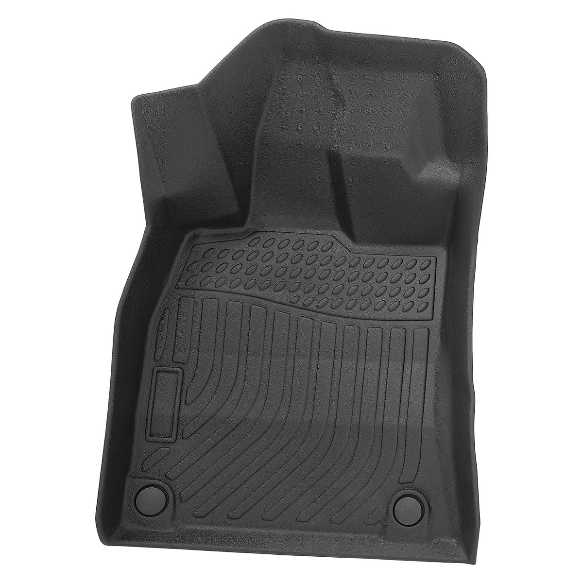 Black All- Weather Floor Mats compatible For Audi A4/S4/A4 Quattro 2009-2016 TPE Rubber