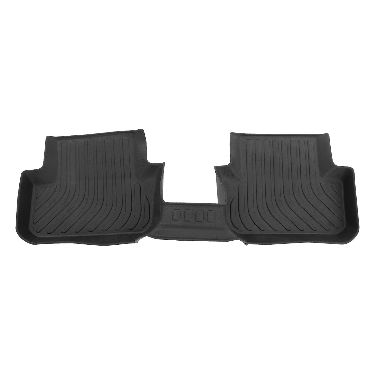 Black All- Weather Floor Mats compatible For Audi A4/S4/A4 Quattro 2009-2016 TPE Rubber
