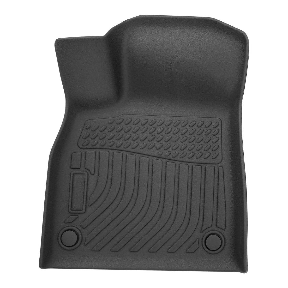 All- Weather Black Floor Mats compatible For Audi Q5/SQ5 2018-2023 TPE Rubber Anti-Slip