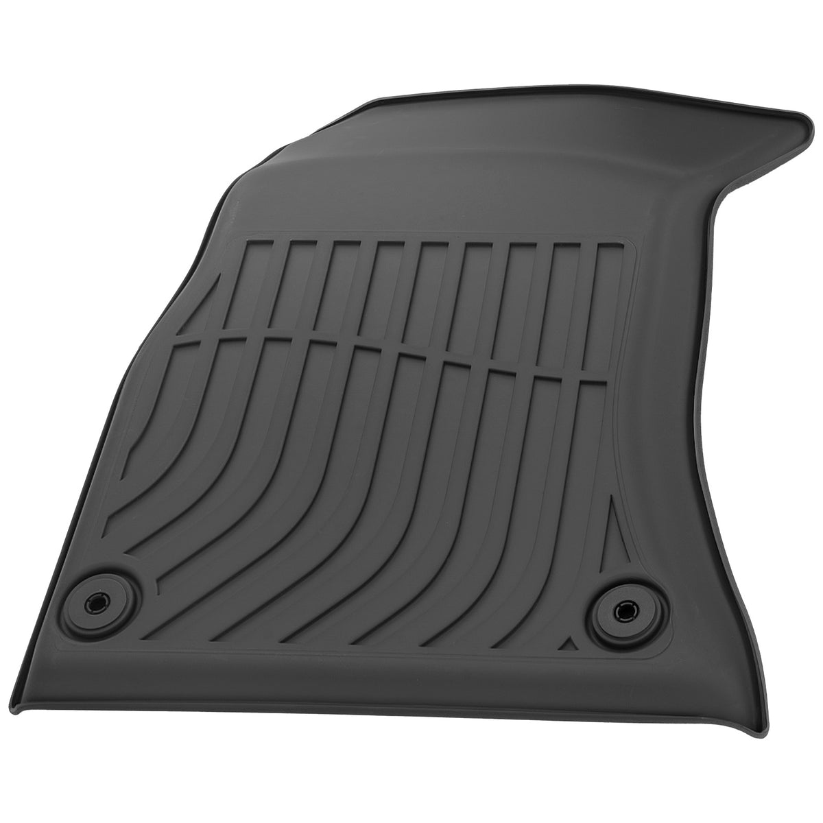 All- Weather Black Floor Mats compatible For Audi Q5/SQ5 2018-2023 TPE Rubber Anti-Slip