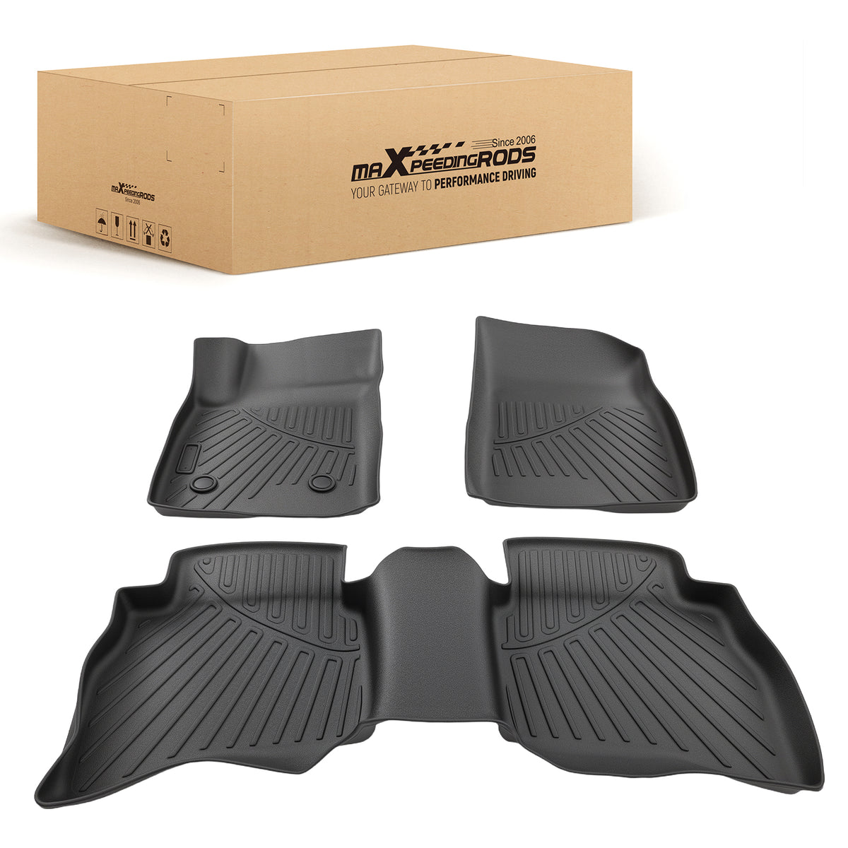 Complete Floor Mats Liners compatible For Buick Encore GX AWD 2020-2025 TPE All- Weather