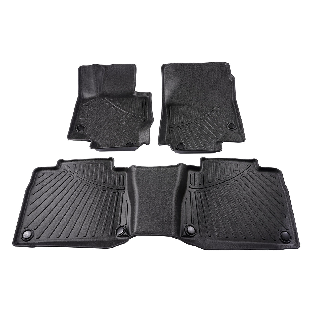 All  Weather Floor Mats Rubber Liners compatible For Mercedes Benz GLE 2020 2021 2022-2024
