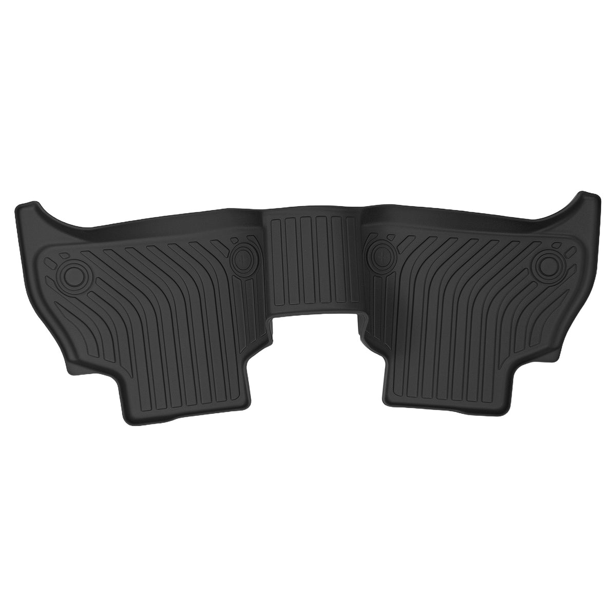 All- Weather Black Floor Mat Liner compatible For BMW X5 2019-2025 TPE Rubber Custom Fit