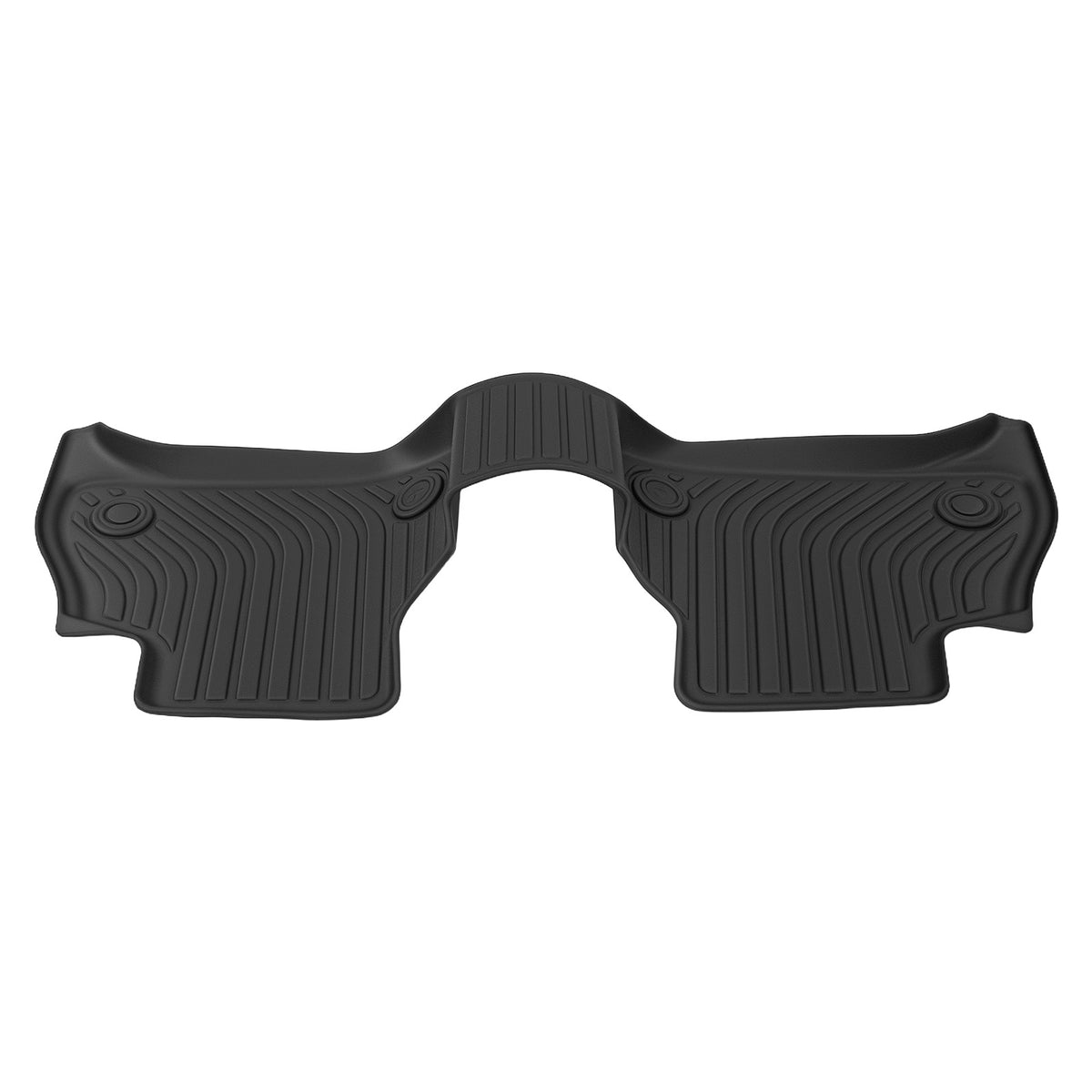 All- Weather Black Floor Mat Liner compatible For BMW X5 2019-2025 TPE Rubber Custom Fit