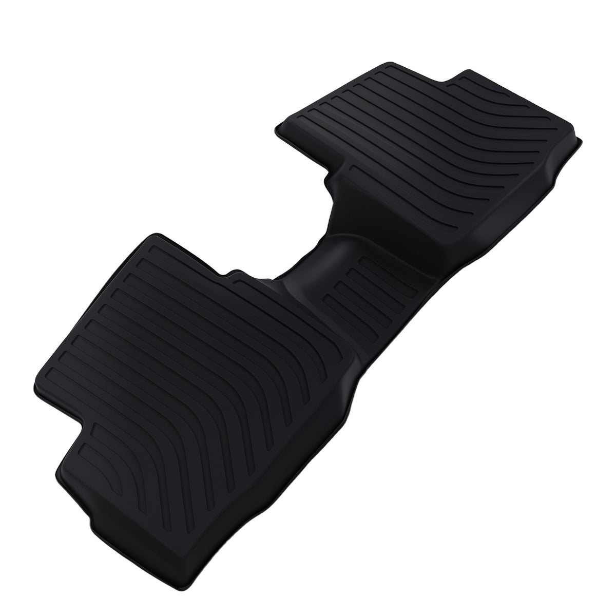 All- Weather Floor Mats compatible For Chevrolet Cruze 2016-2019 Black TPE Rubber Set