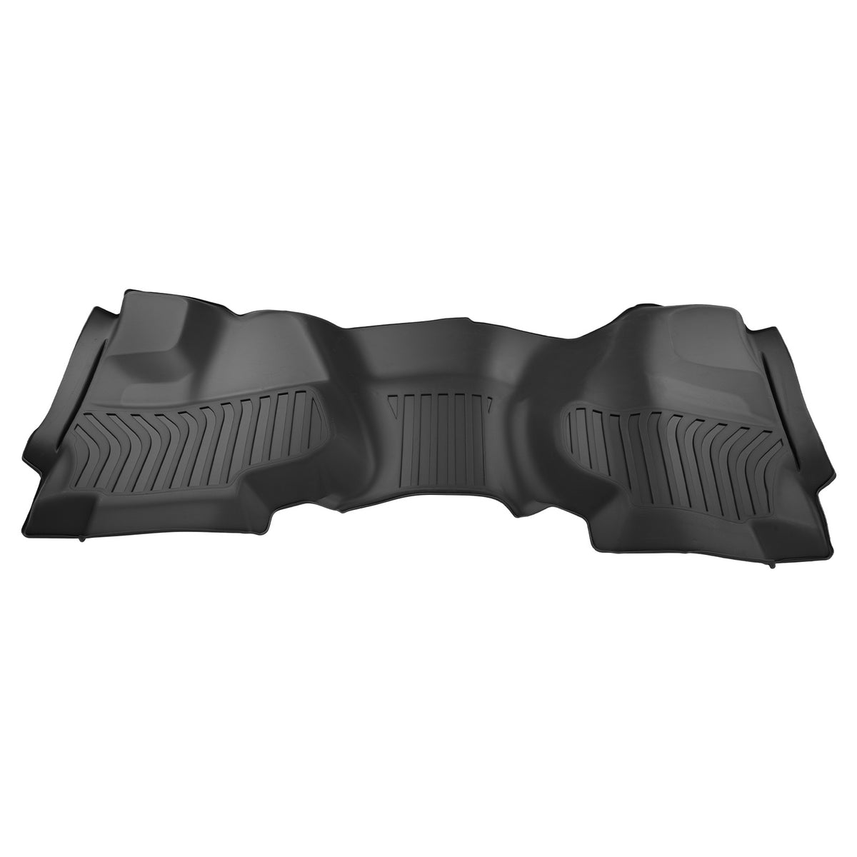 All- Weather Floor Mat Set compatible For Silverado 2500HD 2015-2019 Heavy Duty Rubber