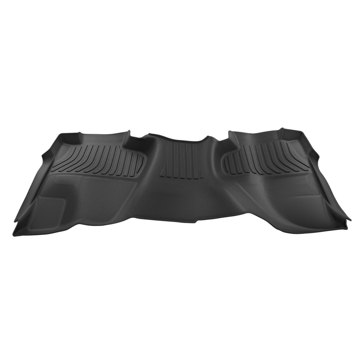 All- Weather Floor Mat Set compatible For Silverado 2500HD 2015-2019 Heavy Duty Rubber