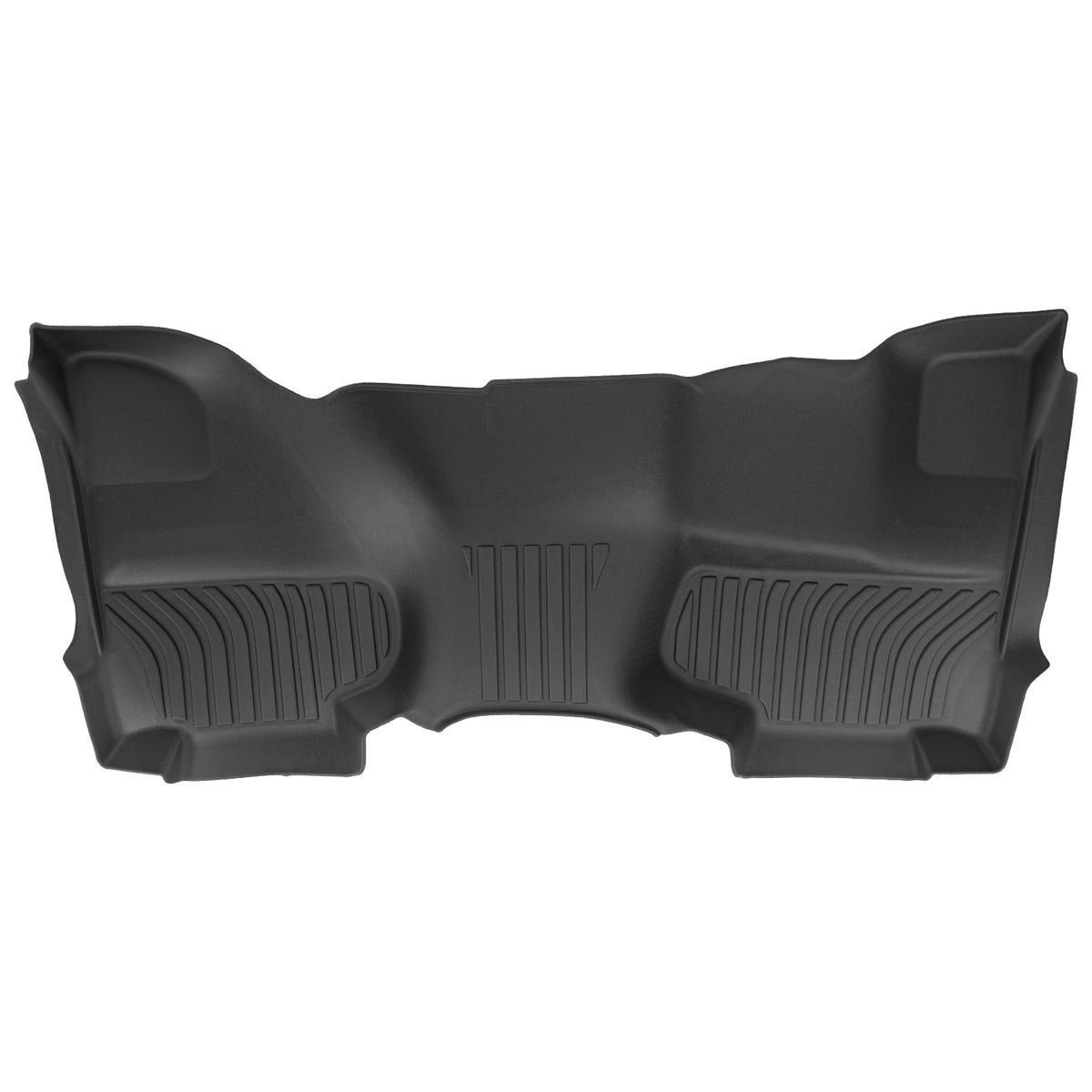 All- Weather Floor Mat Set compatible For Silverado 2500HD 2015-2019 Heavy Duty Rubber