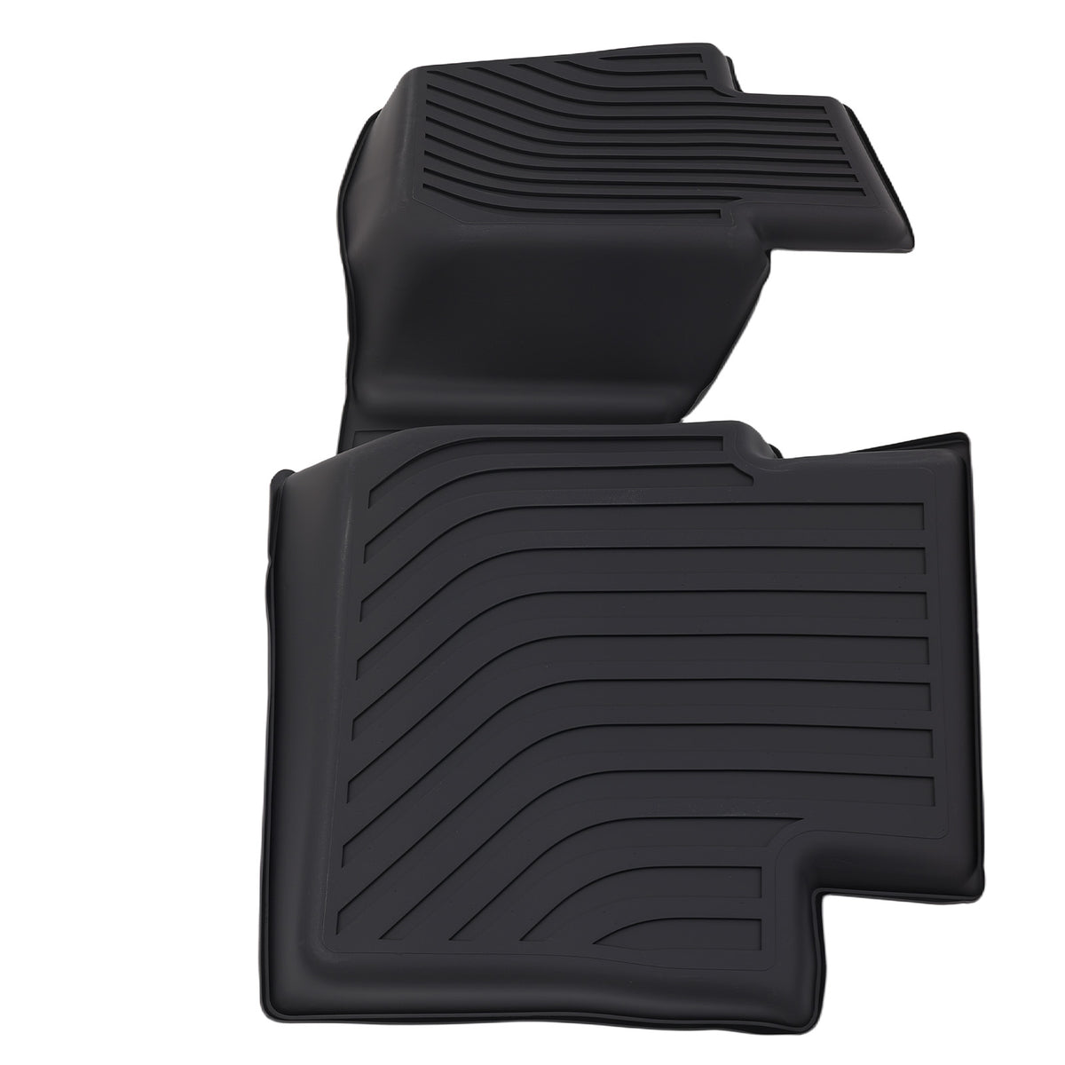 All- Weather Black Floor Mats Liner compatible For Chevrolet Impala 2014-2020  TPE Car Carpet