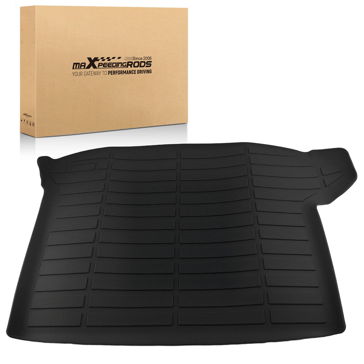 All  Weather Rear Cargo Liner compatible For Cadillac XT4 2019-2024 Trunk Mat Waterproof