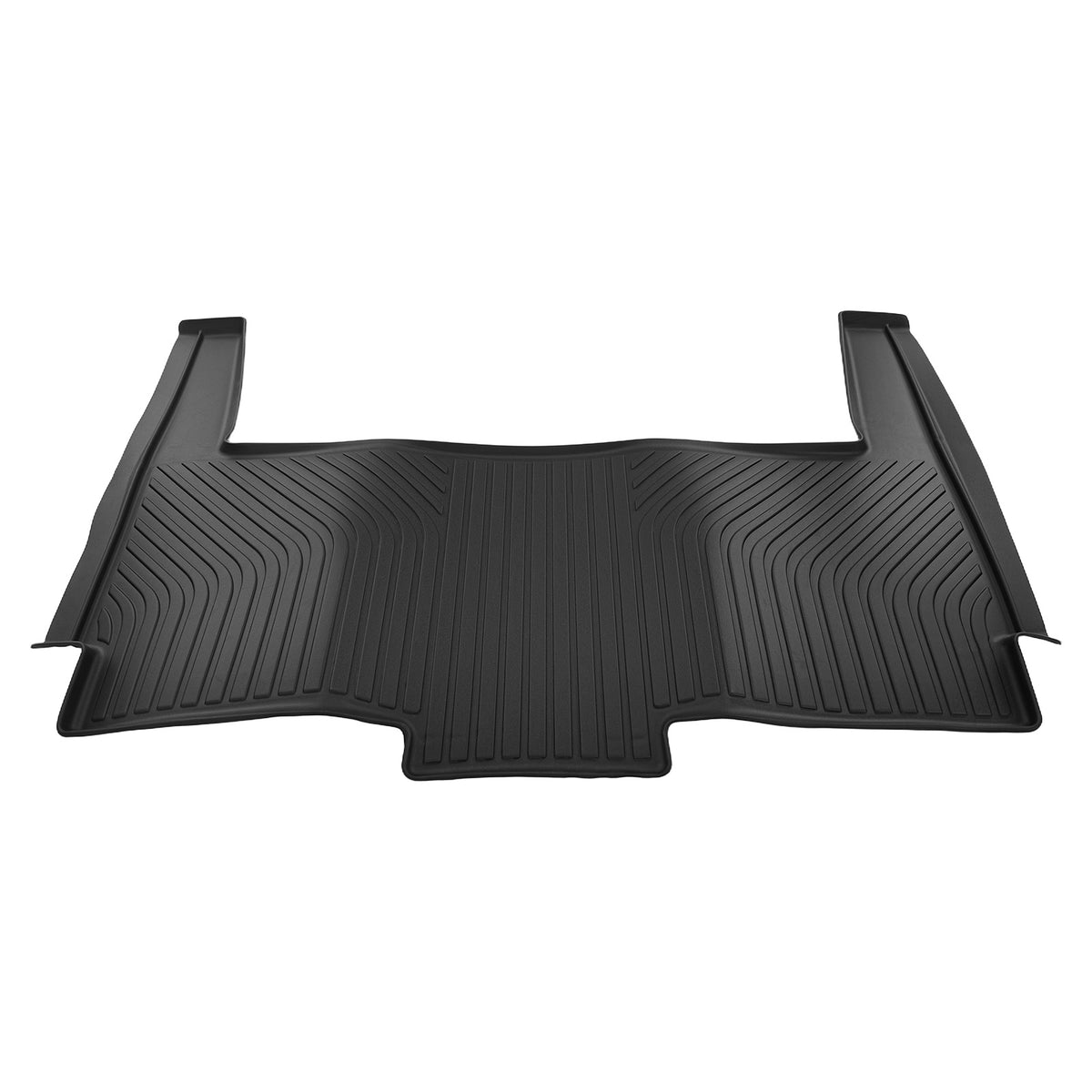 Black TPE Floor Mats compatible For Dodge Grand Caravan 2008-2020  All  Weather Car Carpet